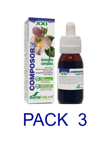 Soria Natural Pack 3...