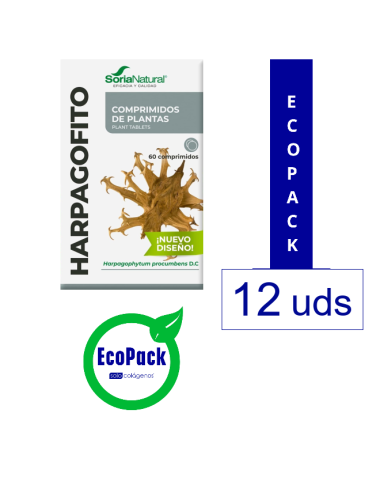 EcoPack 12 Soria Natural Harpagofito 60 Comp