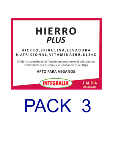 Integralia Pack 3 Hierro...