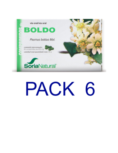 Soria Natural Pack 6 Boldo...