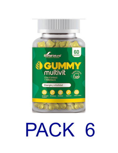 Soria Natural Pack 6 Gummy...