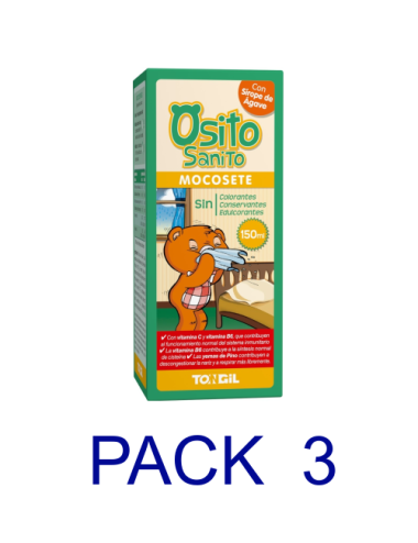 Tongil Pack 3 Osito Sanito...
