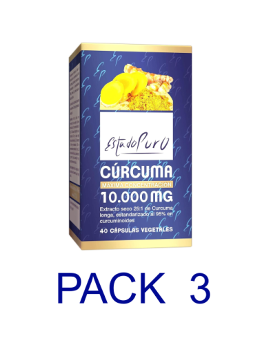 Pack 3 Tongil Cúrcuma 40...