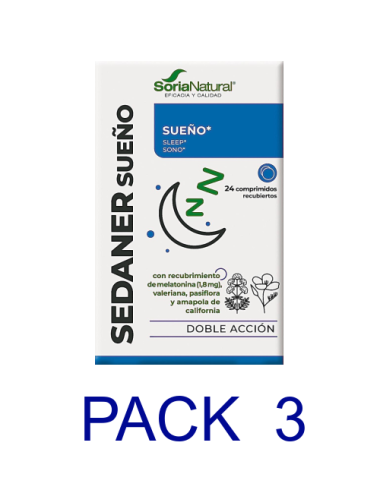 Pack 3 Soria Natural...