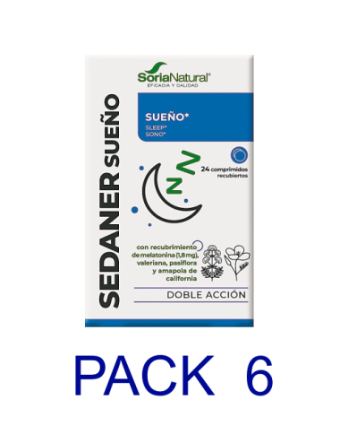 Pack 6 Soria Natural...