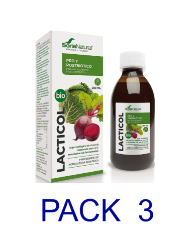 Pack 3 Soria Natural...