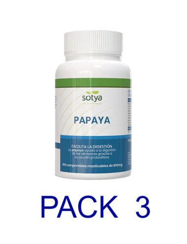 Pack 3 Sotya Papaya 100...