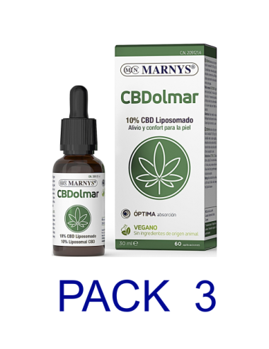 Marnys Pack 3 CBDolmar 30 Ml.