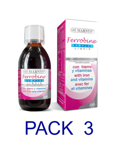 Pack 3 Marnys Ferrobine...