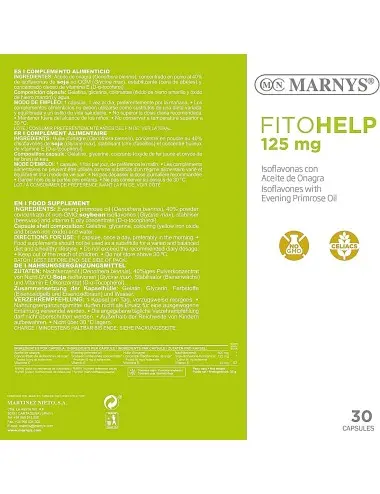 Marnys Fitohelp Isoflavonas...