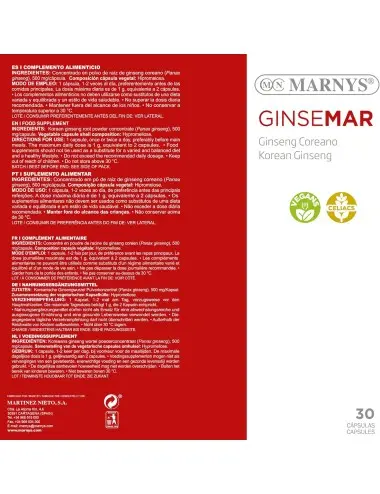 Marnys Ginsemar Ginseng...