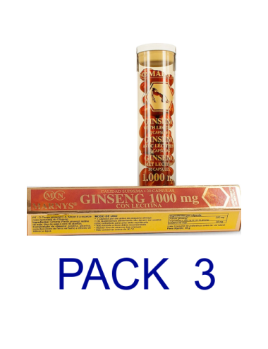 Marnys Pack 3 Ginseng con...