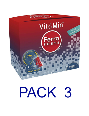 Pack 3 Ferro Forte 20...