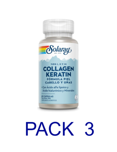 Pack 3 Solaray Collagen...