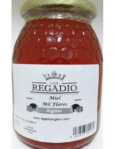 Regadio Organic Miel Mil Flores 1 kg