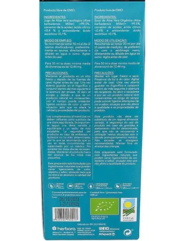 Herbora Aloe Vera Bio 1L