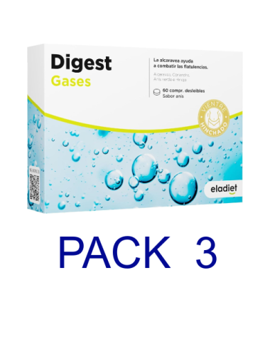 Pack 3 Eladiet Digest Gases...