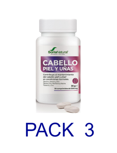 Pack 3 Soria Natural...