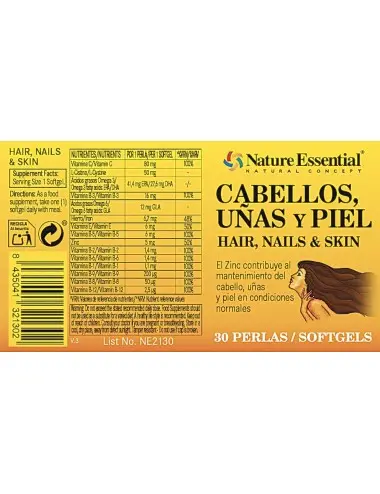 Nature Essential Cabellos,...