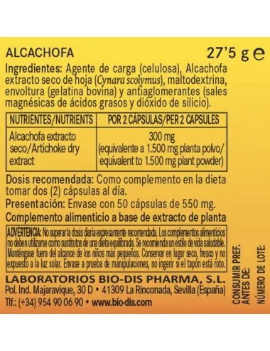 Nature Essential Alcachofa...