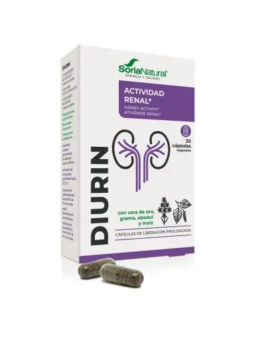 Soria Natural Diurin 30 Cáp.