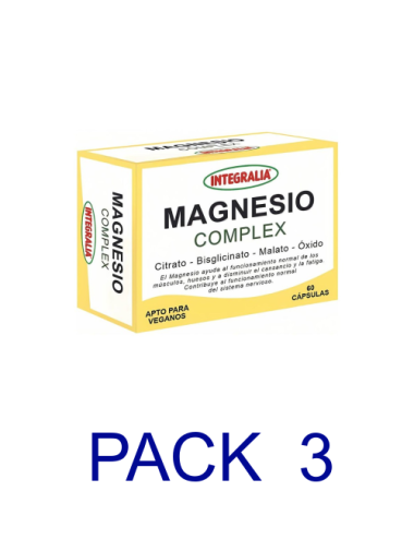 Pack 3 Integralia Magnesio...