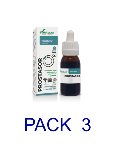Soria Natural Pack 3 Composor 10 Prostasor Complex 50 ml
