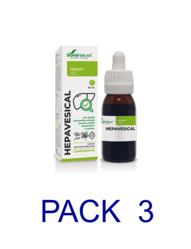 Pack 3 Soria Natural...