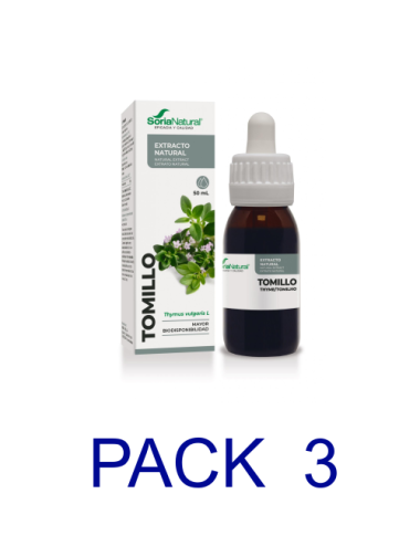 Pack 3 Soria Natural...