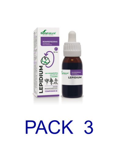 Pack 3 Soria Natural...