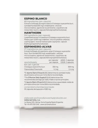 Soria Natural Espino Blanco...