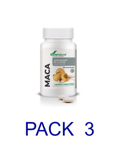 Pack 3 Soria Natural Maca...