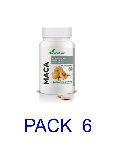 Pack 6 Soria Natural Maca...