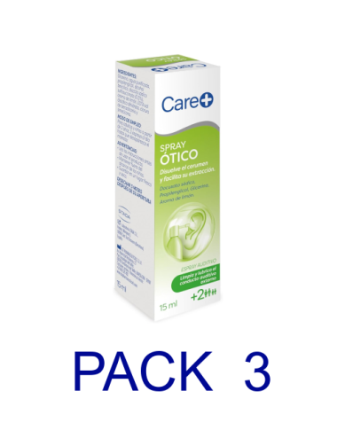 Care+ Pack 3 Spray Otico...