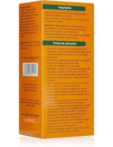 Neositrín Spray Gel 100 ml