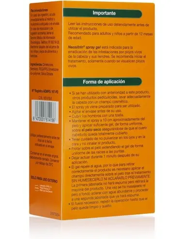 Neositrín Spray Gel 60 ml