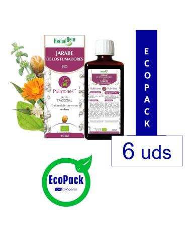 EcoPack 6 Herbalgem Jarabe...