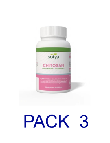 Sotya Pack 3 Chitosán 600...