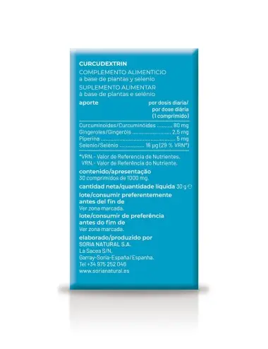 Soria Natural Curcudextrin...