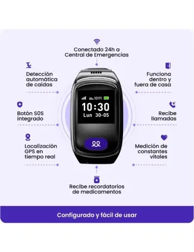 Reloj Durcal Color Negro...