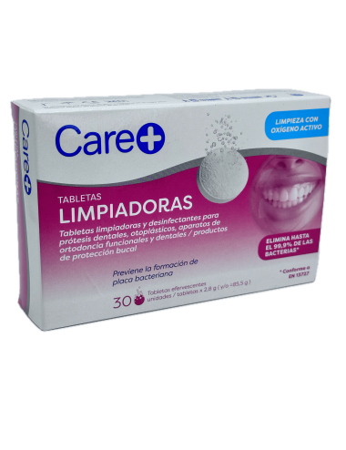 Care+ Tabletas Limpiadoras...