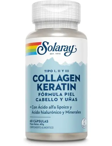 Solaray Collagen Keratin 60...
