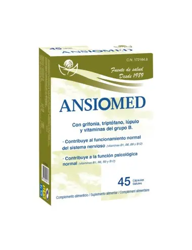Bioserum Ansiomed 45 Cápsulas