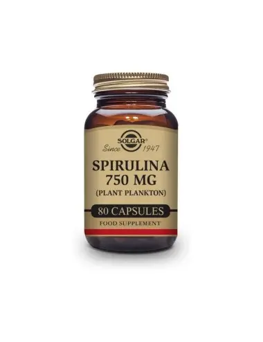 Solgar Espirulina 750 Mg 80...