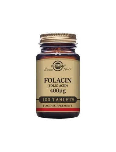 Solgar Ácido Folico 100 Comp