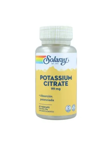 Solaray Citrato De Potasio...