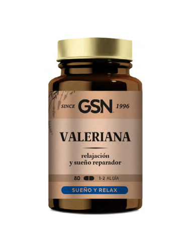 GSN Valeriana 80 Comp 534 mg
