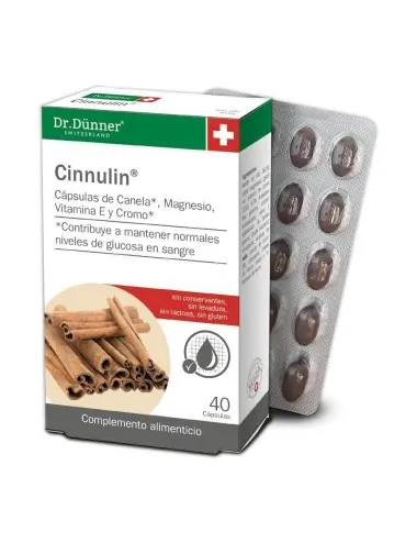 Dr.Dunner Cinnulin 40 Cápsulas