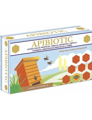 Robis Apibiotic 20 ampollas