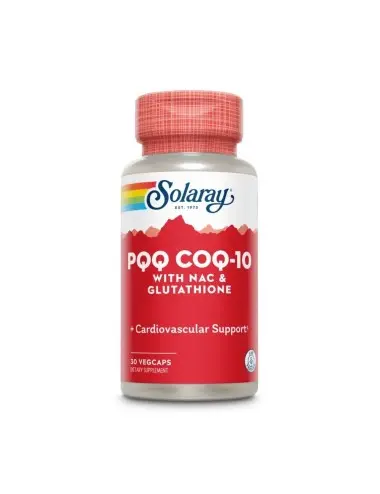 Solaray PQQ COQ 10 con NAC...